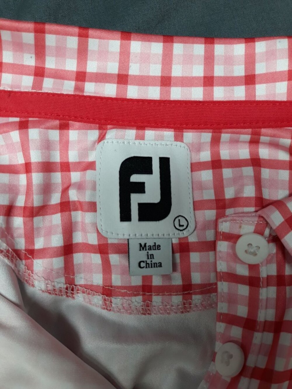 FootJoy Women's Golf Leisure Polo Shirt Short Sleeve White Size L NEW WITH TAGS! - Picture 4 of 6